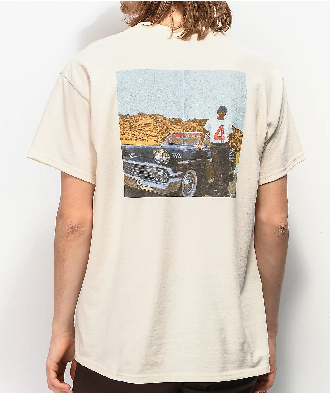 4Hunnid Photo Cream T-Shirt