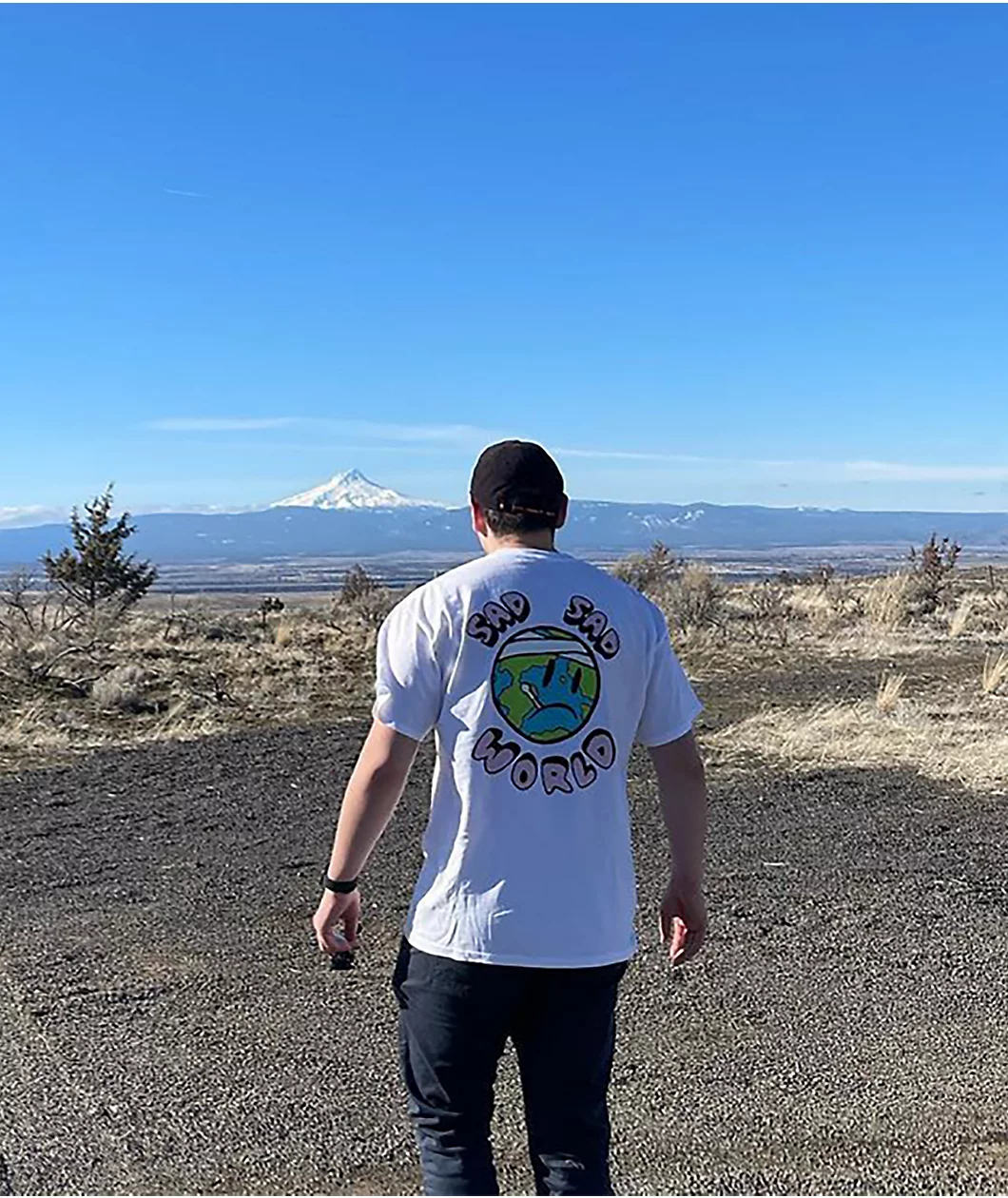 A-Lab Sad Sad World T-Shirt - Image 5