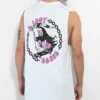 A Lost Cause R.I.P. It Up White Sleeveless T-Shirt