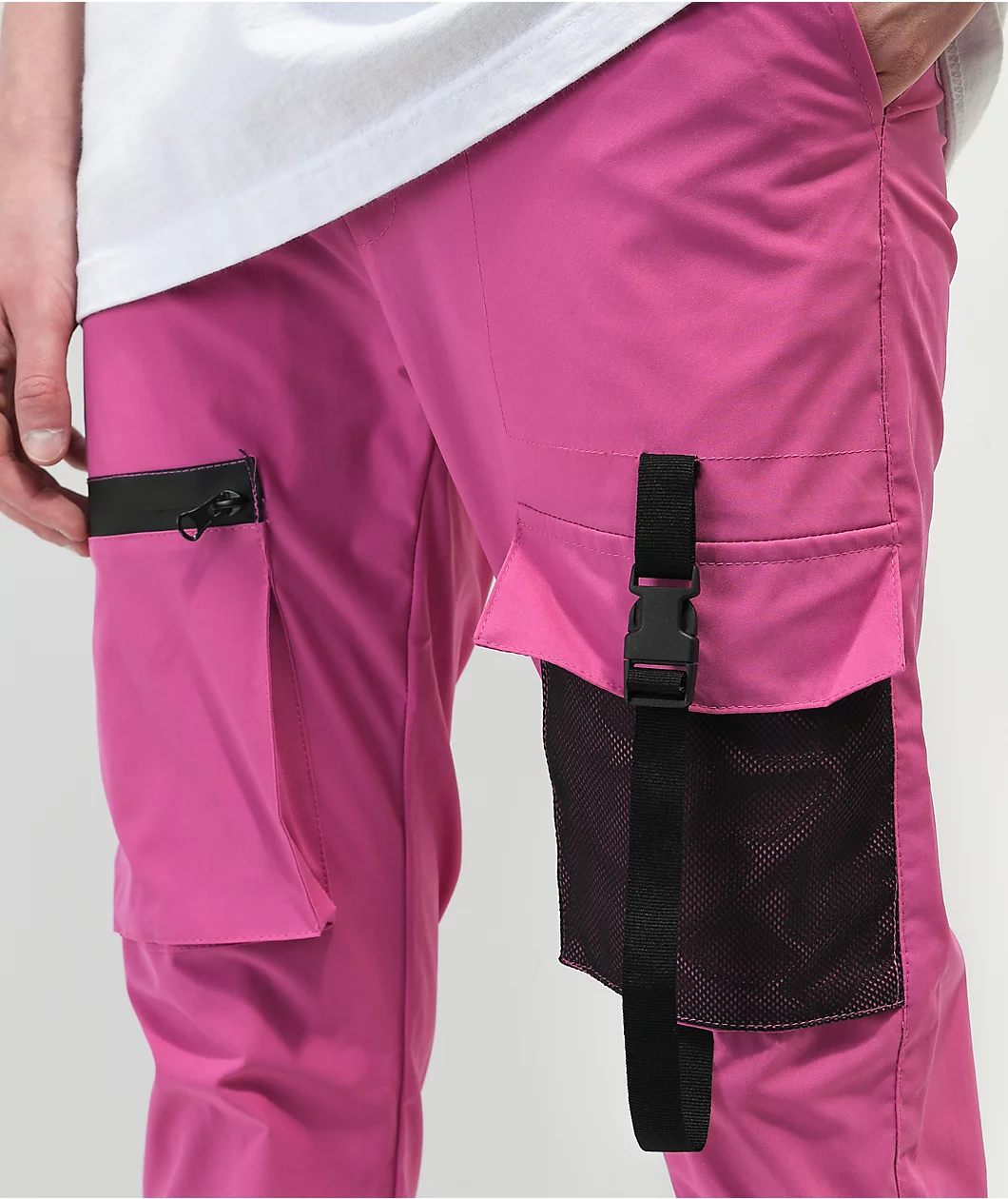 American Stitch Multi Pink Cargo Pants - Image 4