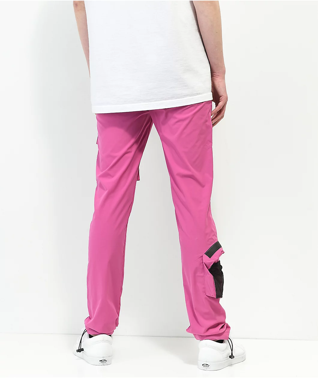 American Stitch Multi Pink Cargo Pants - Image 2