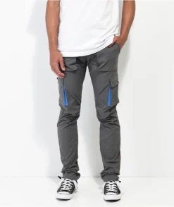 American Stitch Stretch Slim Grey Cargo Pants