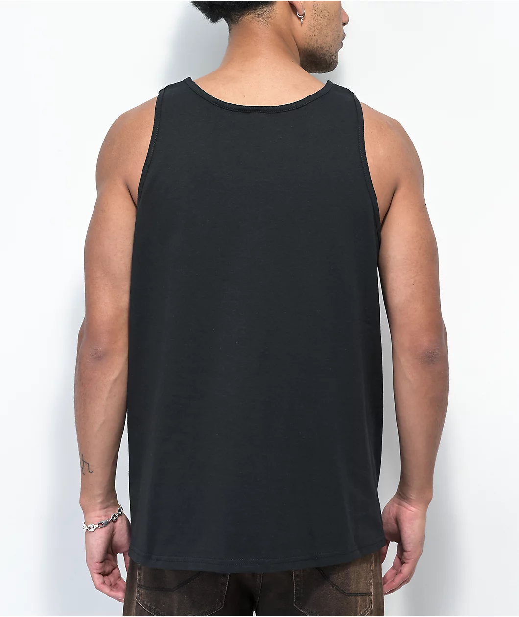 Artist Collective No Pictures Please Black Tank Top - Image 3