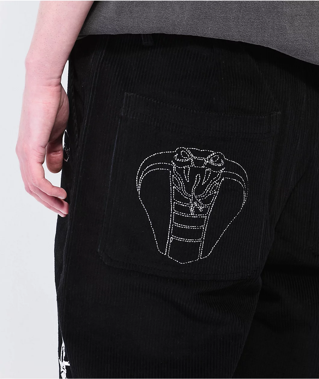 Broken Promises Nashville Black Corduroy Pants - Image 5