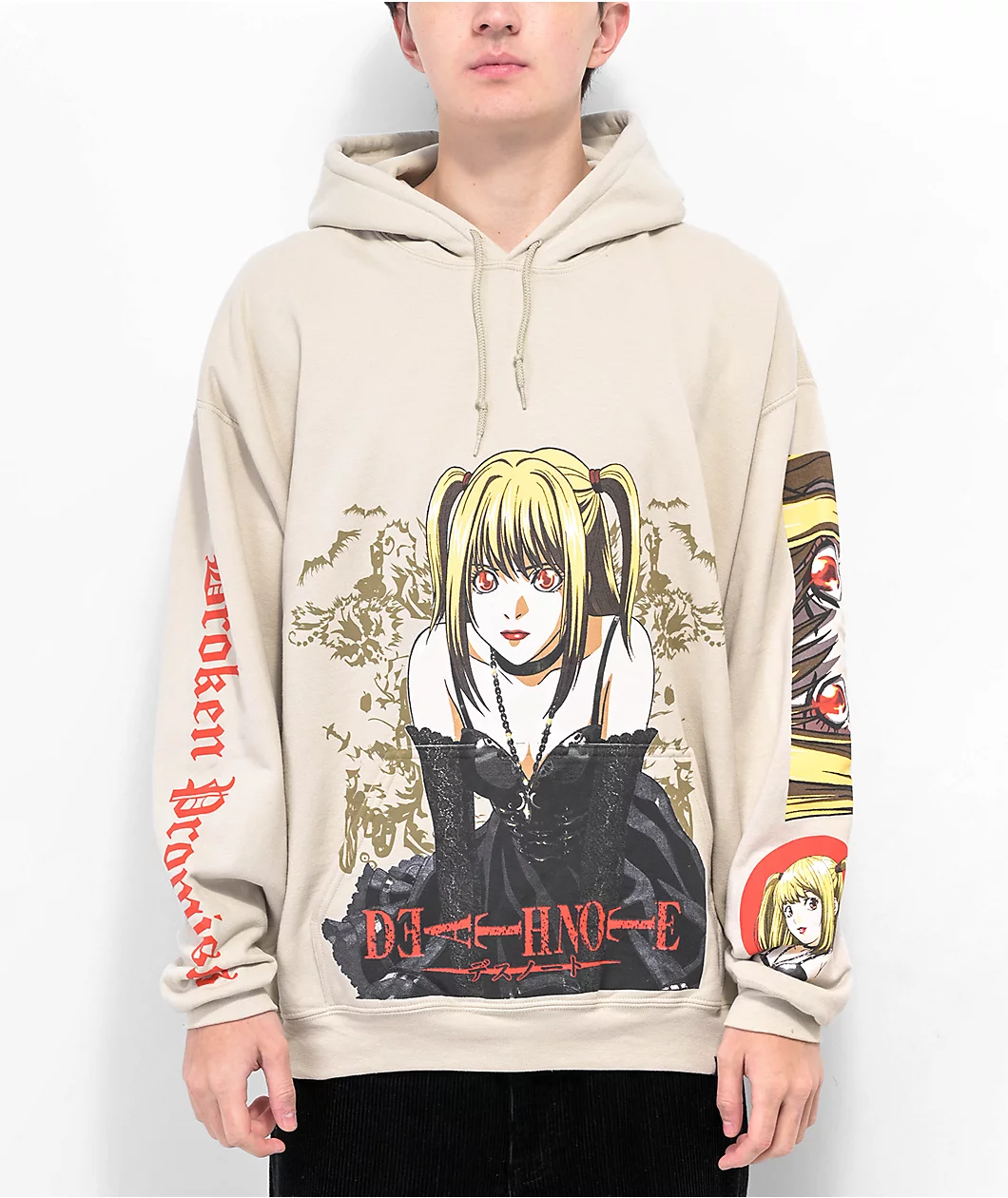Broken Promises X Death Note Misa Sand Hoodie