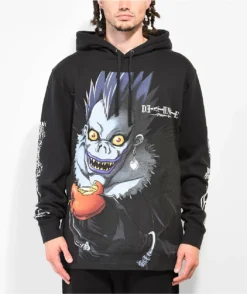 Broken Promises X Death Note Ryuk Black Hoodie