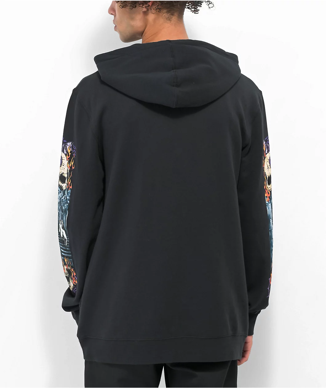 Broken Promises X Dracula Bite Me Black Hoodie - Image 2