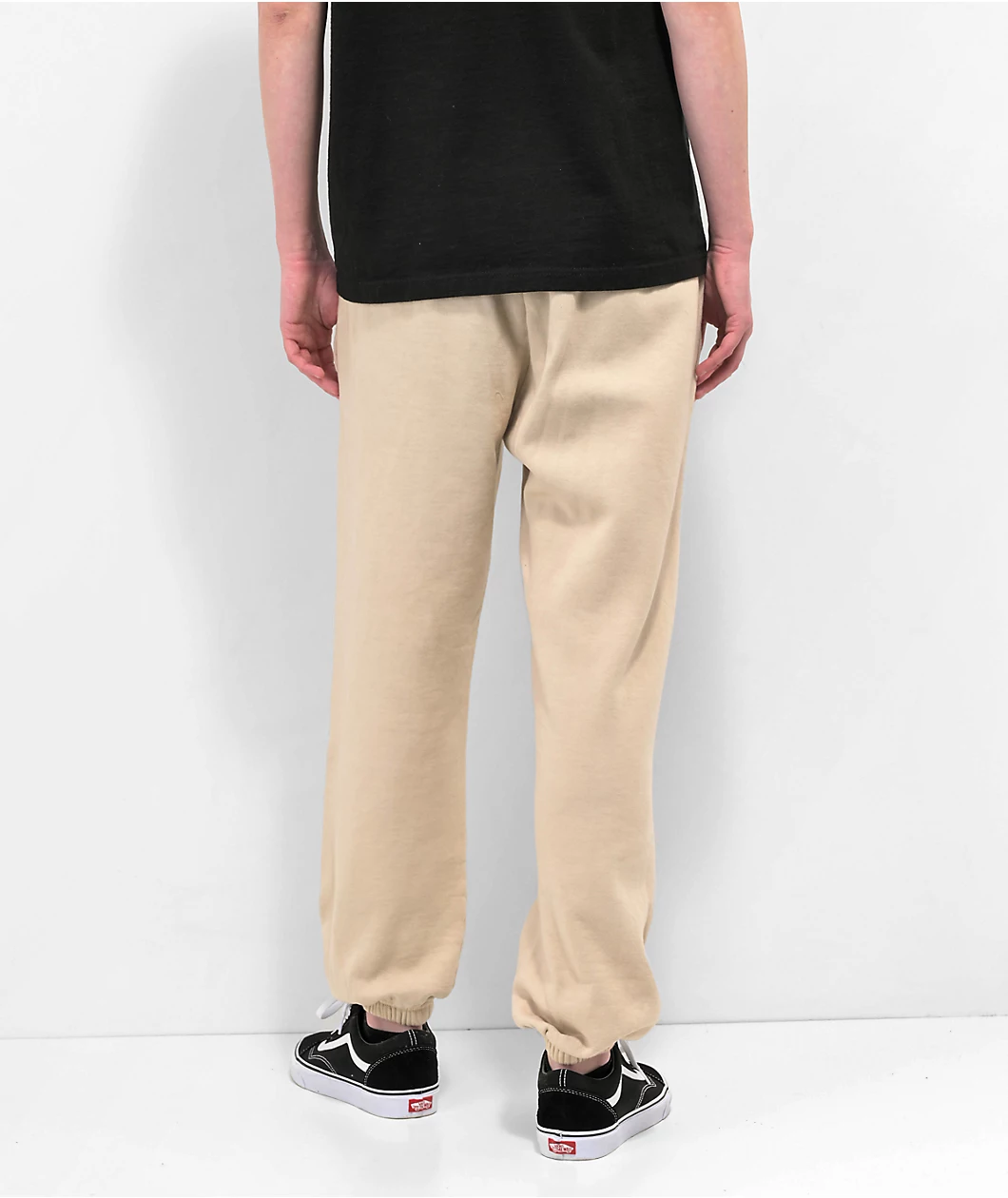 Broken Promises X Dracula Nightmare Of Horror Tan Sweatpants - Image 2