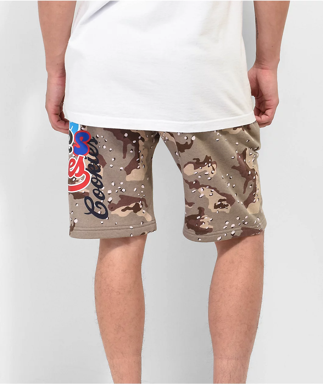 Cookies Infamous Desert Camo Sweat Shorts - Image 3
