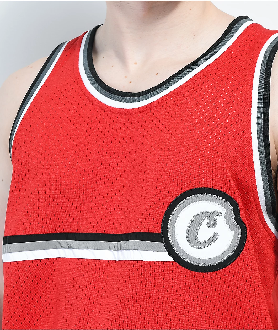Cookies Puttin In Work Red Basketball Jersey - Image 3