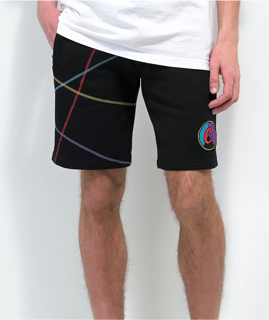 Cookies Show N Prove Black Sweat Shorts - Image 2