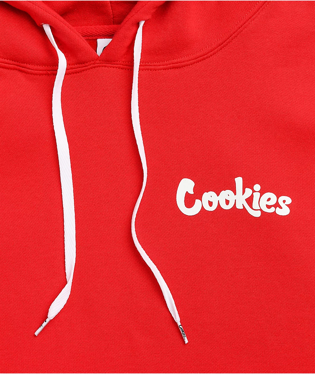 Cookies Smoke With Us Red Hoodie - Image 4