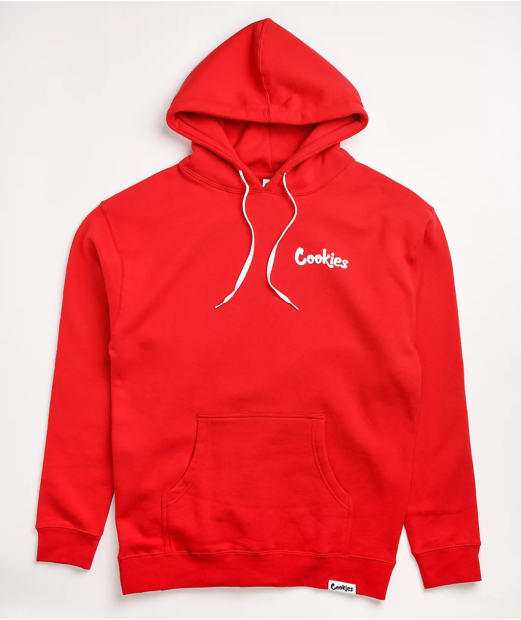Cookies Smoke With Us Red Hoodie - Image 2