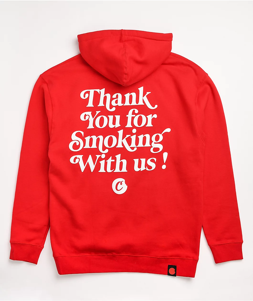 Cookies Smoke With Us Red Hoodie