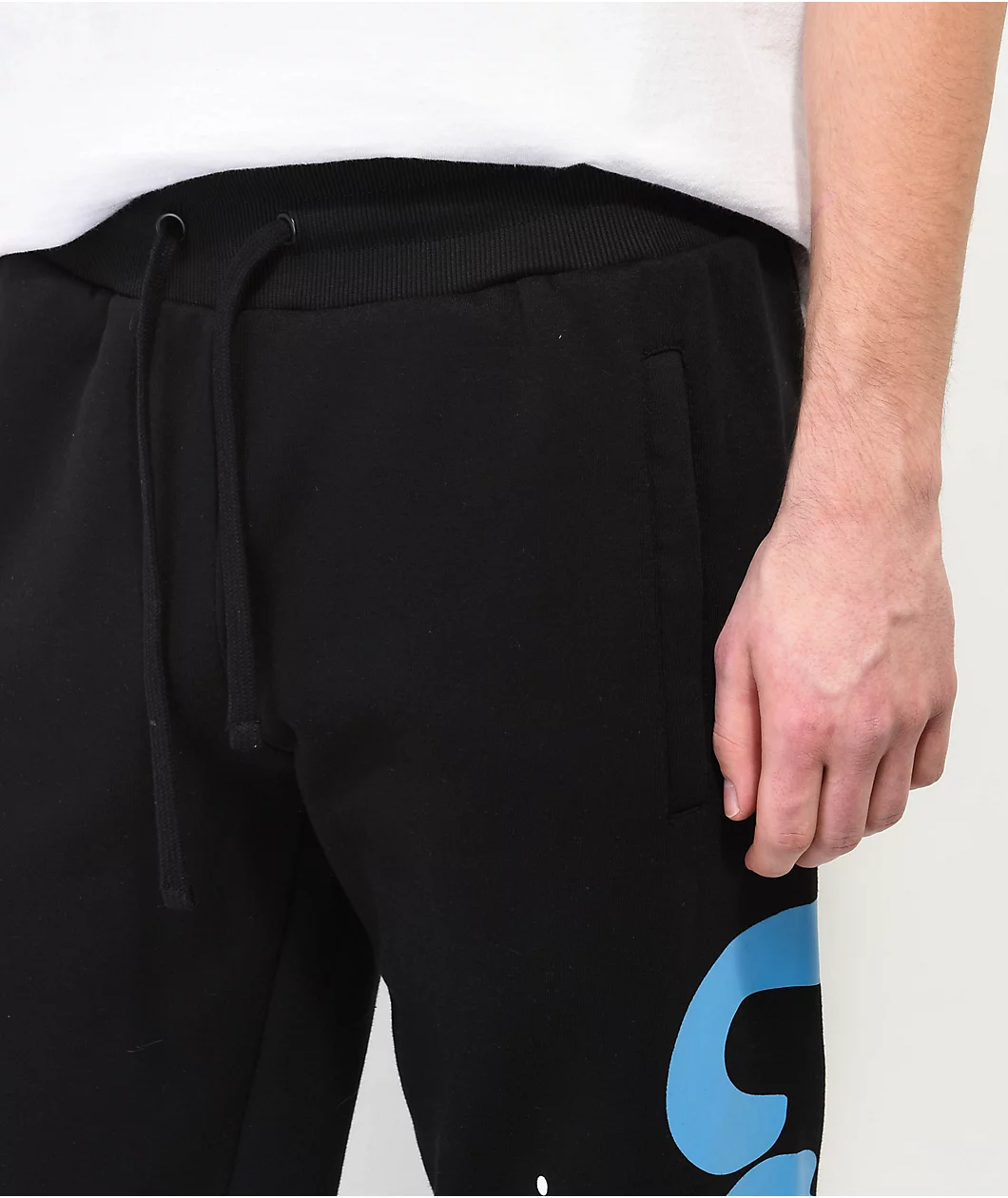 Cookies X OTXBOYZ Graffiti Paint Black Sweatpants - Image 4