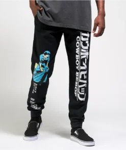 Cowboy Bebop Black Jogger Sweatpants