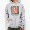 Crooks & Castles Bandana Grey Hoodie
