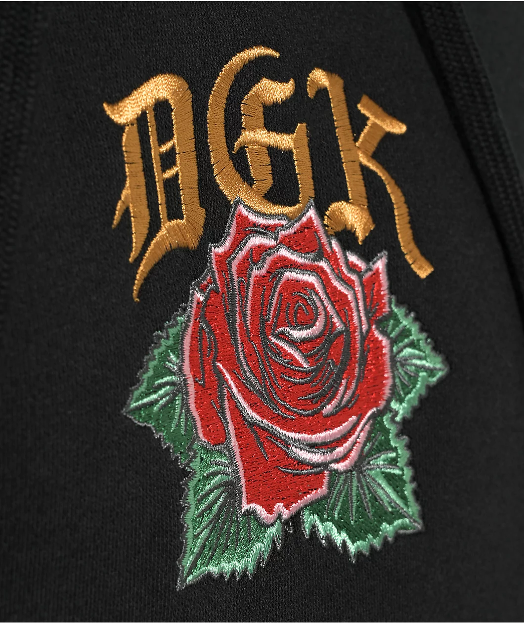 DGK Guadalupe Embroidered Black Hoodie - Image 5
