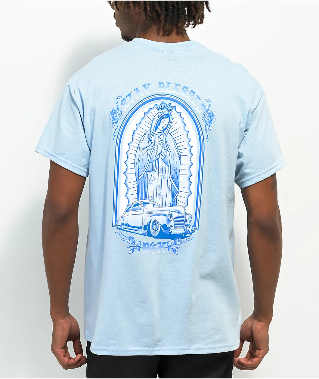 DGK Low Side Powder Blue T-Shirt