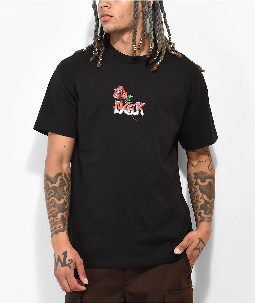 DGK Vida Loco Black T-Shirt - Image 2
