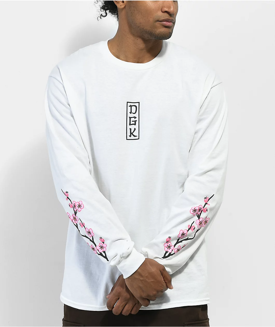 DGK Zen White Long Sleeve T-Shirt - Image 2