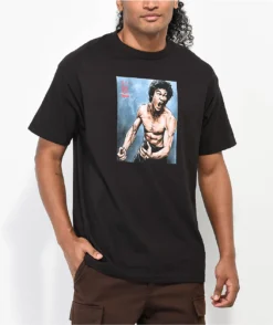 DGK X Bruce Lee No Way Black T-Shirt
