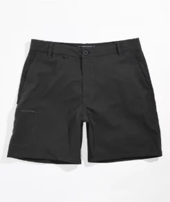 Dravus Crow Black Chino Shorts