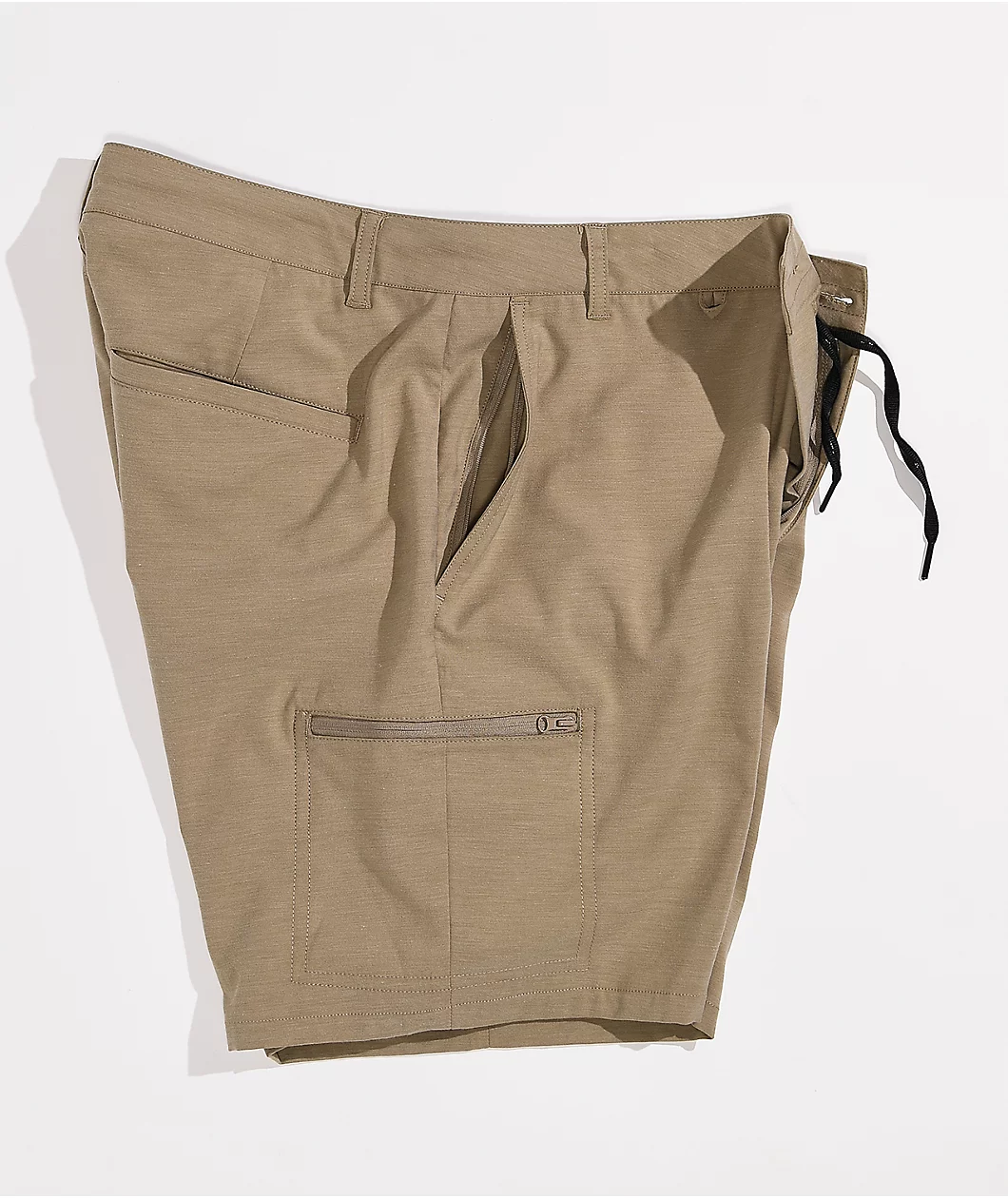 Dravus Crow Khaki Hybrid Shorts - Image 5