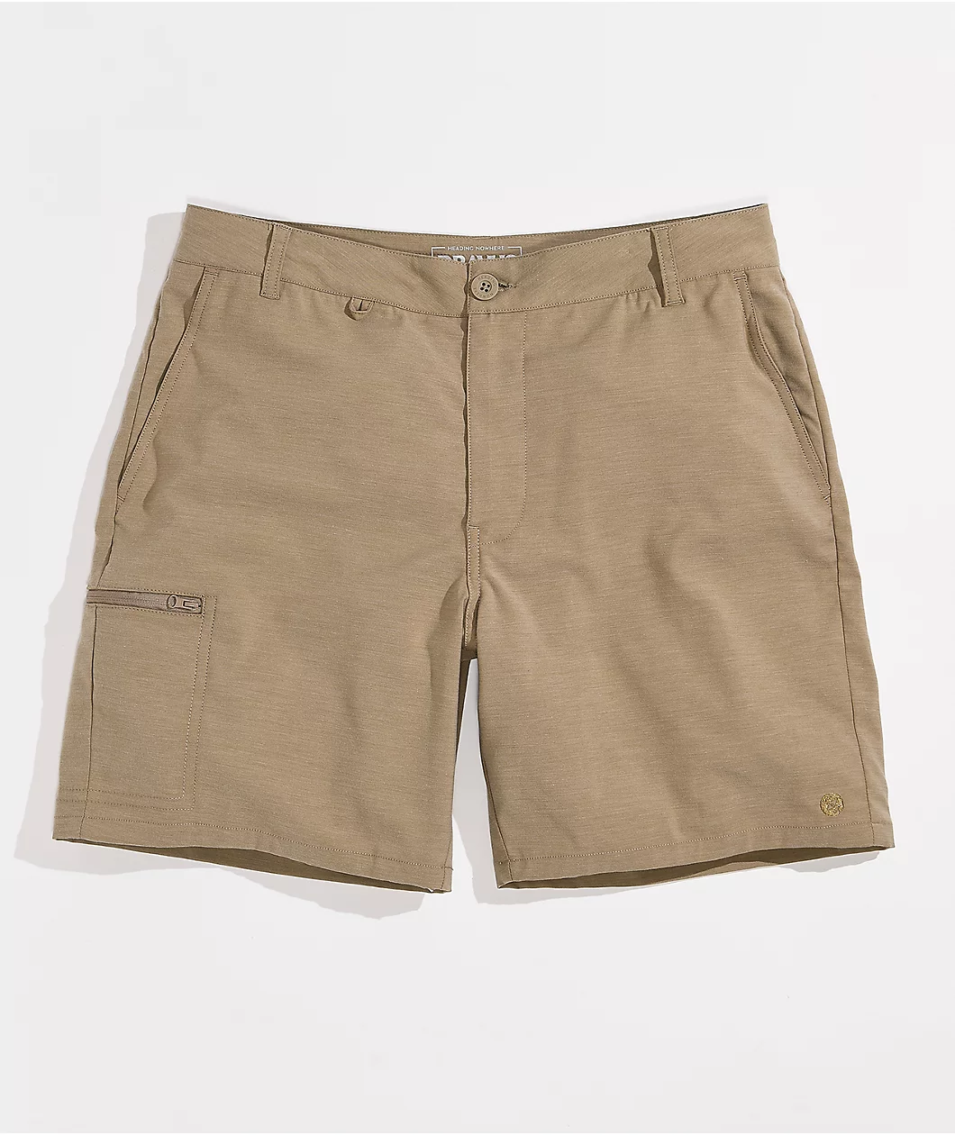 Dravus Crow Khaki Hybrid Shorts