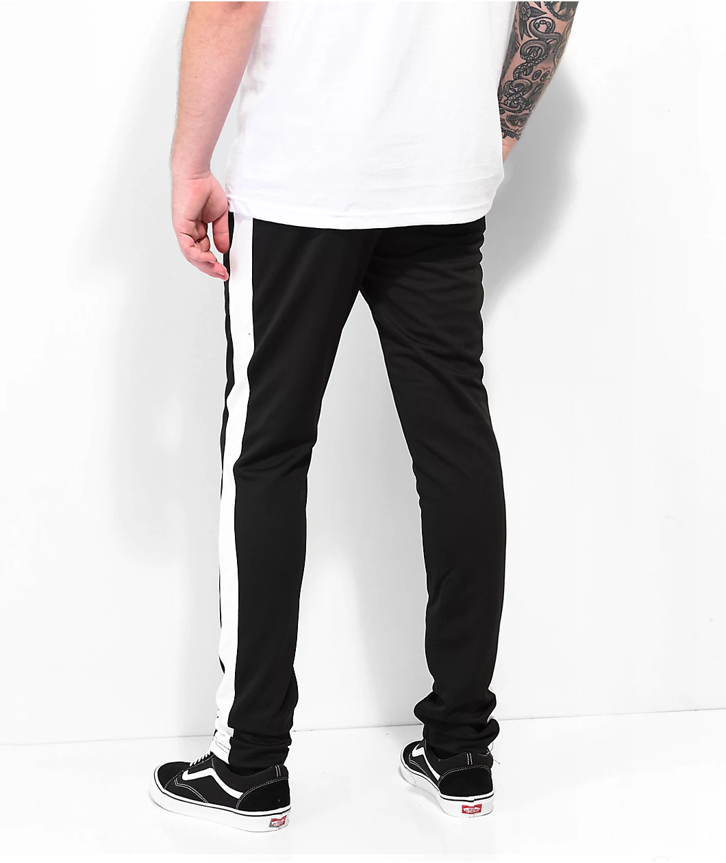 EPTM Black & White Track Pants - Image 7
