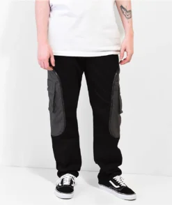 EPTM Publisher Black Cargo Pants