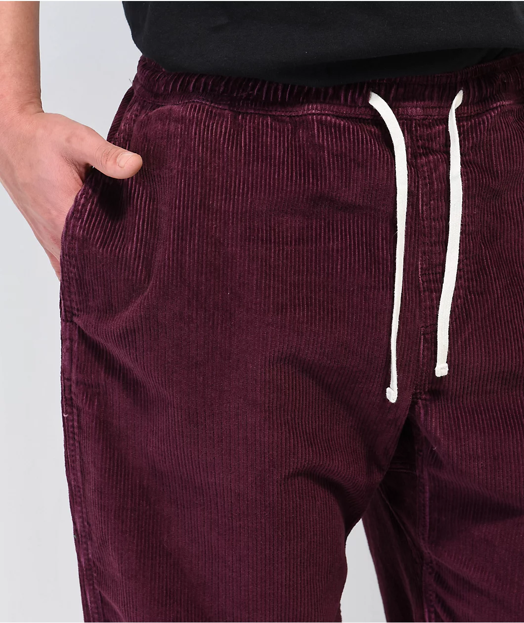 Element Chillin Wine Corduroy Pants - Image 5