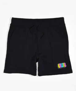 Empyre Bubble Letter Black Shorts
