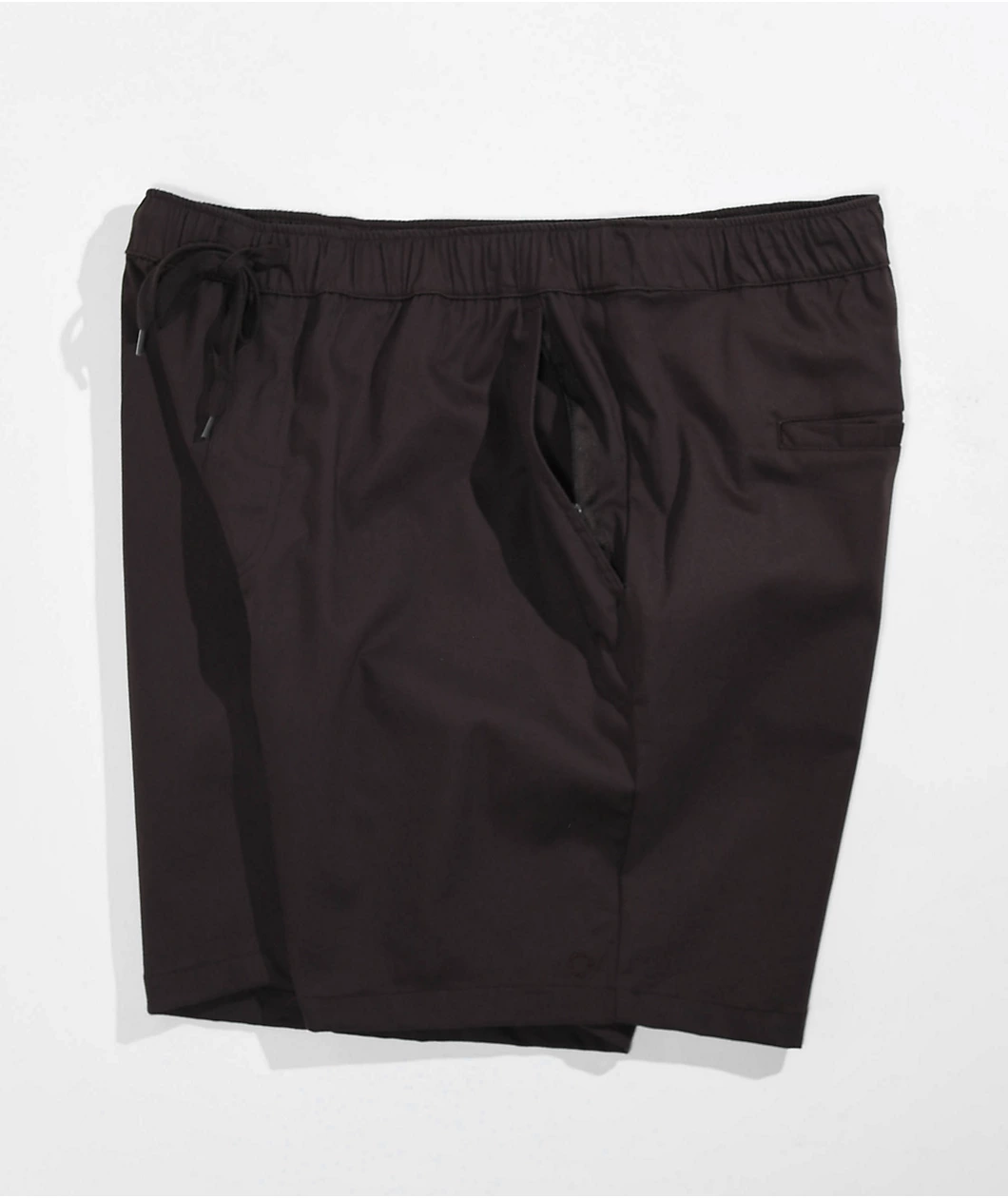Empyre Dixon Brown Elastic Waist Shorts - Image 4