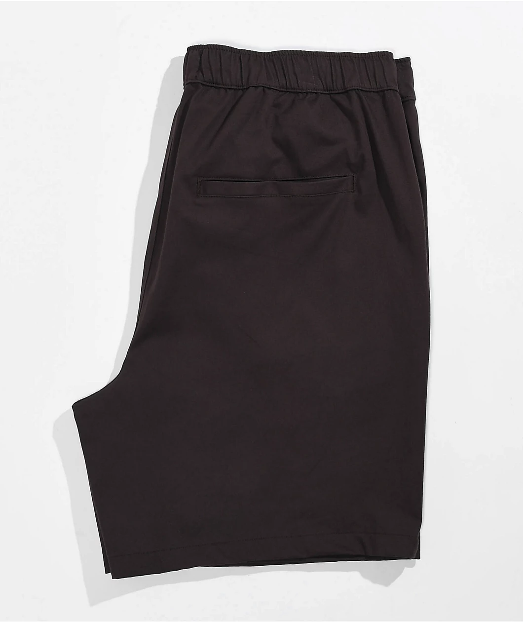 Empyre Dixon Brown Elastic Waist Shorts - Image 5