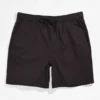 Empyre Dixon Brown Elastic Waist Shorts