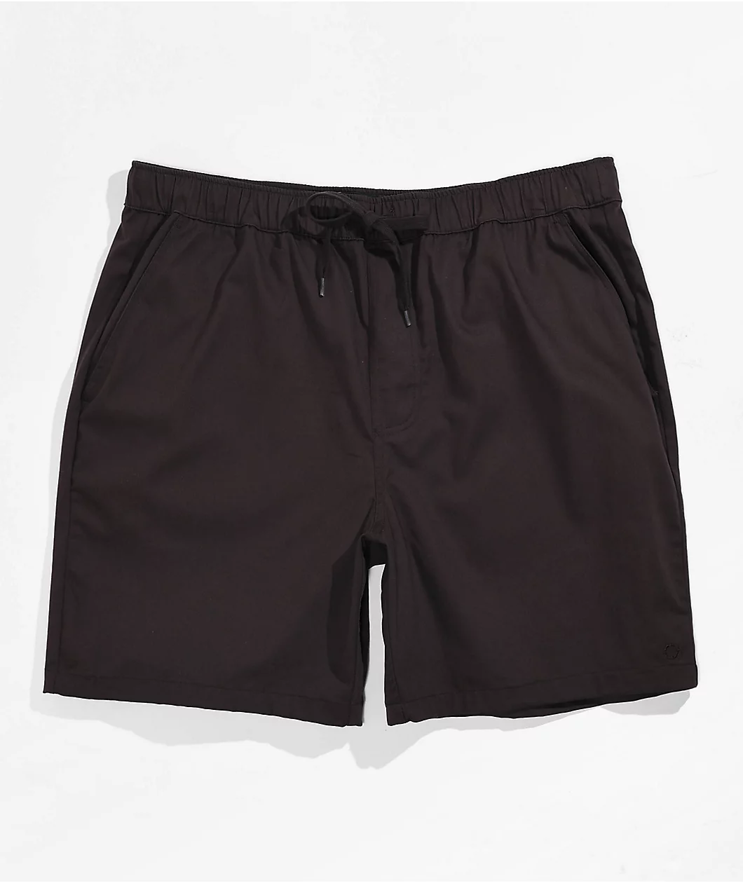 Empyre Dixon Brown Elastic Waist Shorts