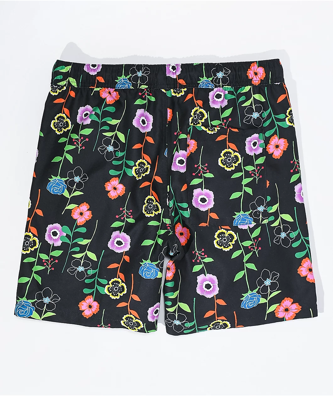 Empyre Grom Floral Black Board Shorts - Image 4