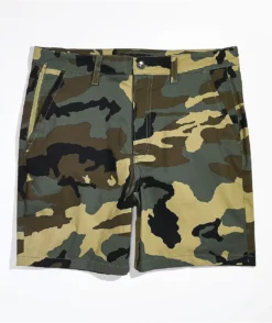 Empyre Jimmy Green Camo Shorts
