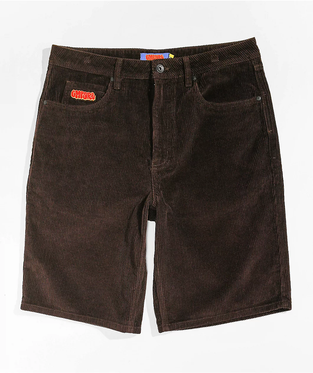 Empyre Loose Fit Java Corduroy Skate Shorts