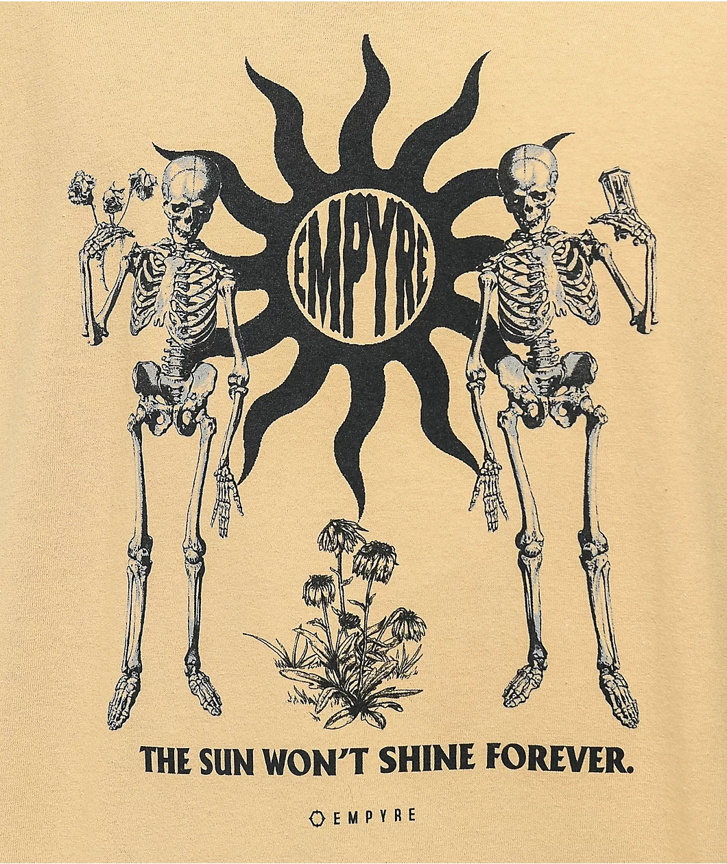 Empyre Shine Forever Tan T-Shirt - Image 2