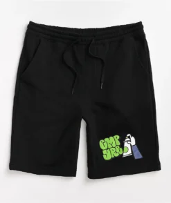 Empyre Tarnish Black Sweat Shorts