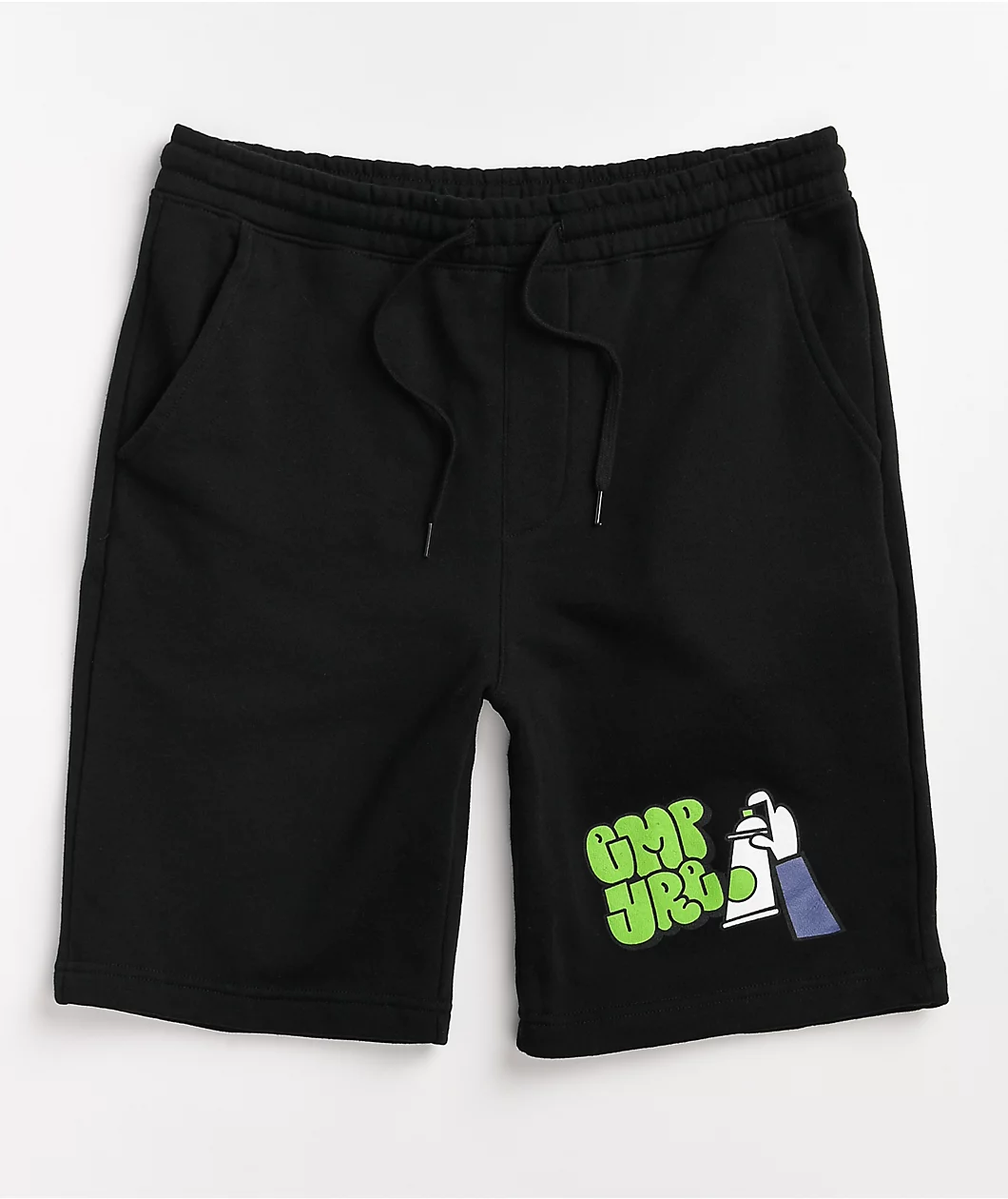 Empyre Tarnish Black Sweat Shorts