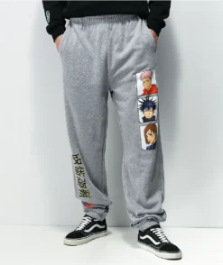 Episode X Jujutsu Kaisen Squad Grey Sweatpants