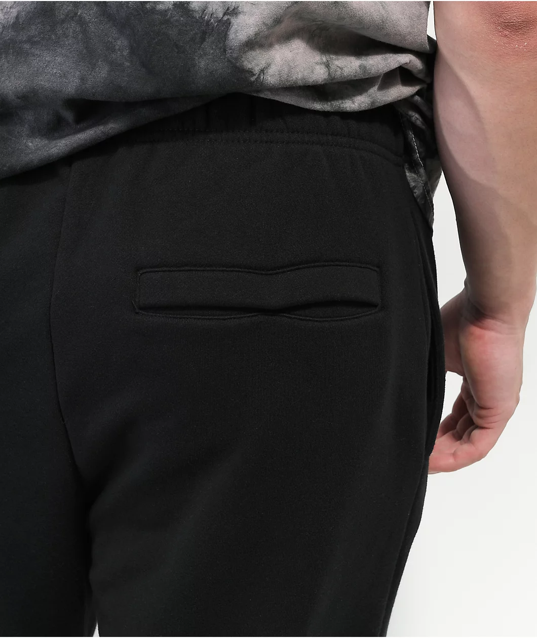 Episode X Jujutsu Kaisen Standing Gojo Black Sweatpants - Image 5