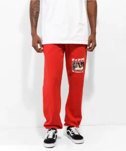 Episode X That Time I Got Reincarnated As A Slime Diablo Stance Red Sweatpants