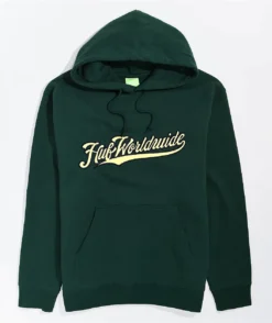 HUF Crackerjack Green Hoodie
