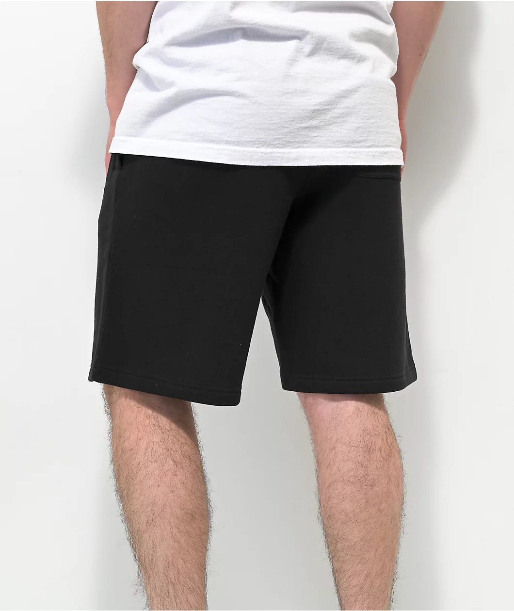 HUF X Marvel Smash Up Black Sweat Shorts - Image 3