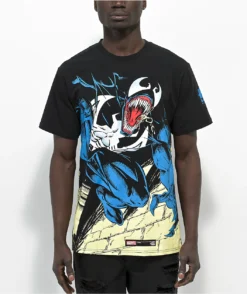 HUF X Marvel Venom Black T-Shirt
