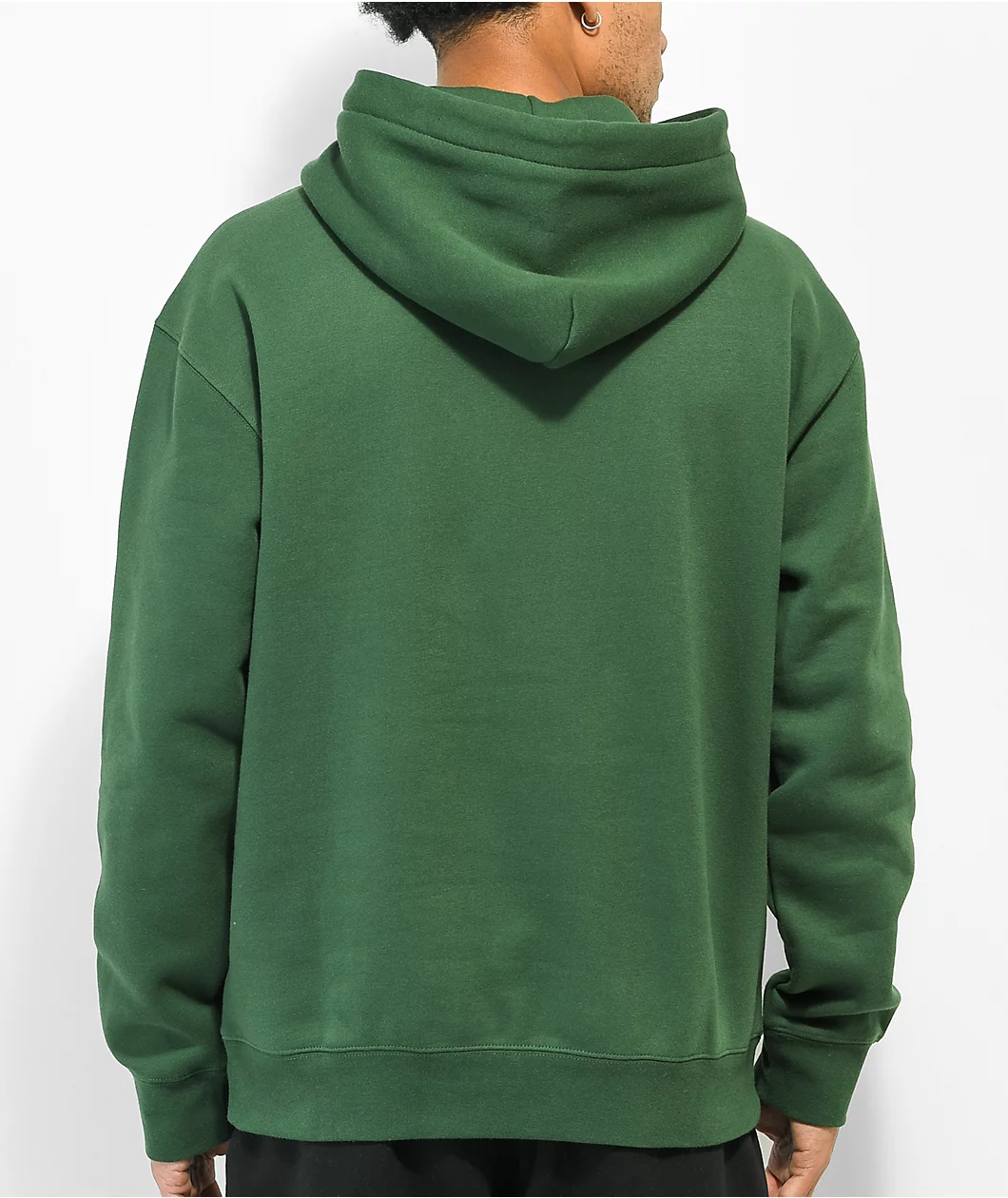 HUF X THRASHER Bayview Forest Green Hoodie - Image 3